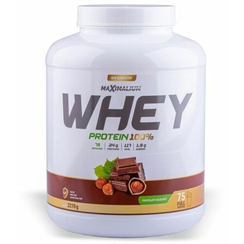 Maximalium whey protein 2,3kg čokolada-lešnik Slike