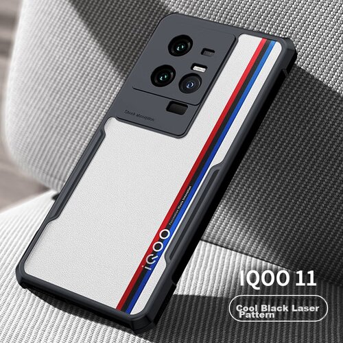  Xundd Maska za mobilni telefon Vivo iQOO 11S, Bela Slike