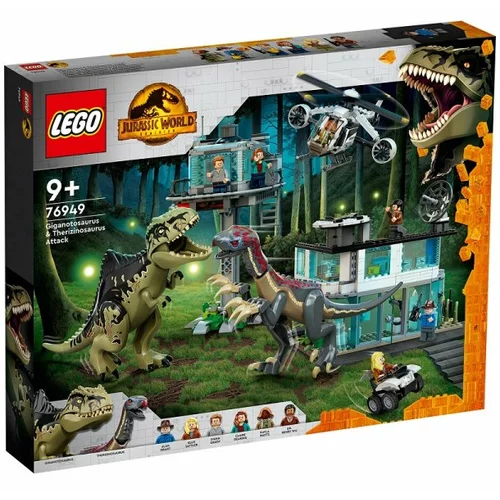 Lego jurassic world 76949 napad giganotosaurusa i therizinosaurusa