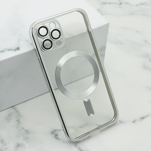 maska camera protect magsafe za iphone 12 pro/ srebrna Slike