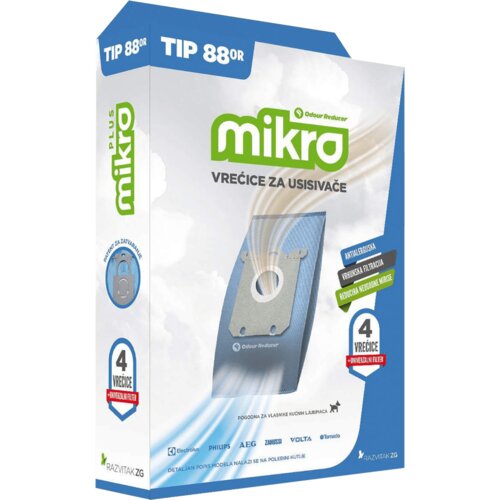 MIKRO Vrećice za usisavače 4/1 Tip: 88OR - 088.OR.088 Cijene