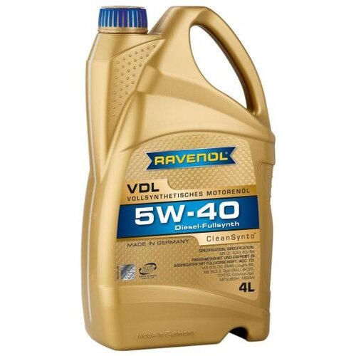 RAVENOL motorno ulje VDL SAE 5W40 4L Cene
