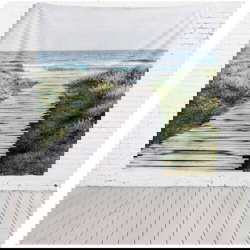 Really Nice Things Tapiserija od mikrovlakana Beach Way, 140 x 140 cm Cijene