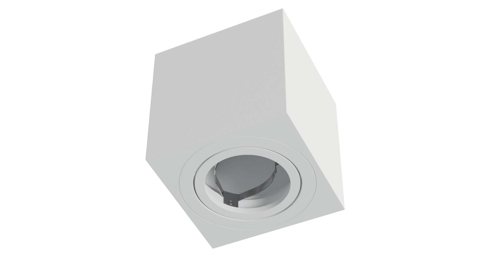 LED-LABS Stropna nadometna svetilka NORD - bela Slike