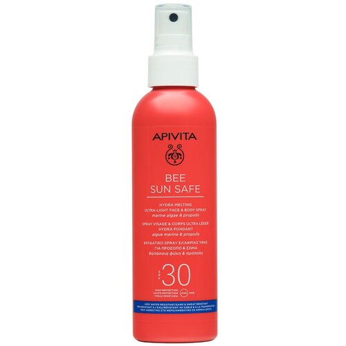 Apivita Bee Sun Safe zaščitni losjon za sončenje v pršilu SPF 30 200 ml Cene