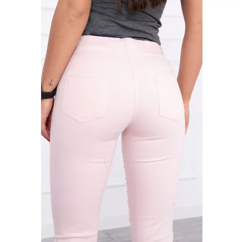 Kesi Colorful jeans light powdered pink