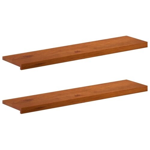  Stepenica 2 kom. 110 x 30 x 2 cm Smeđa Čvrsto Hrastovo Drvo - Smeđa 110 x 30 x 2 cm 2 Cijene
