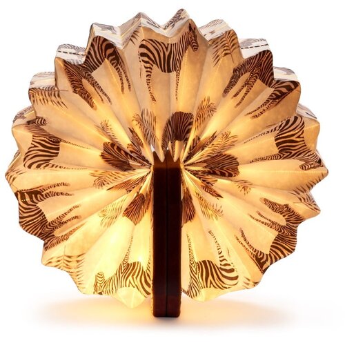 Gingko Tamno smeđa stolna svjetiljka s prigušivanjem (visina 3,5 cm) Velvet Accordion - Cijene