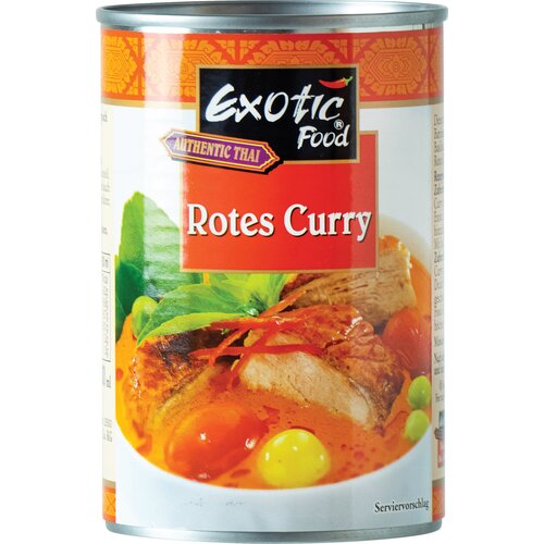 EXOTIC FOOD Rdeča curry juha, pripravljena za serviranje - 400 ml Slike
