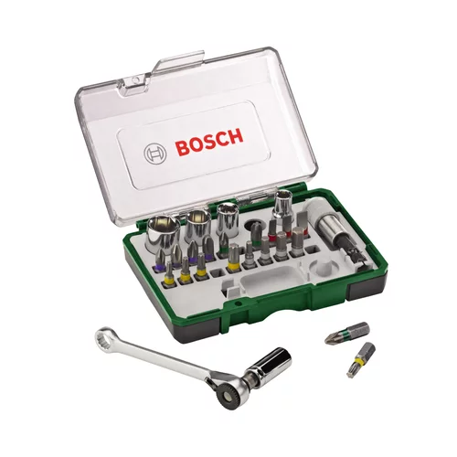 Bosch set bitova s račnom (27 -dij.)