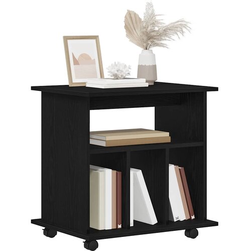  Mobilni ormar Crni hrast 60 x 45 x 55 cm Konstruirano drvo Slike