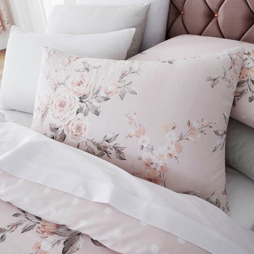 Catherine Lansfield Rožnata posteljnina za zakonsko posteljo/podalj&amp;scaron;ana 230x220 cm Canterbury Floral &amp;ndash; Slike
