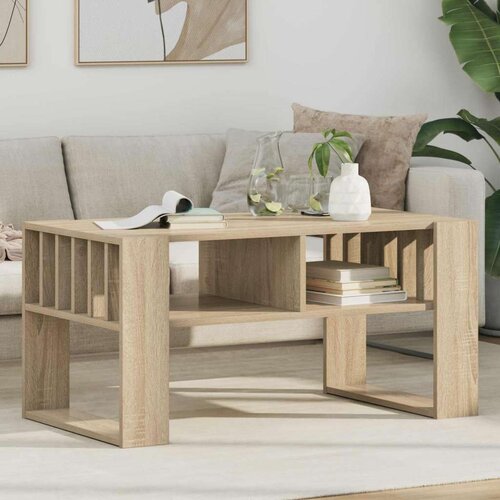  Stolić za kavu Sonoma hrast 92 x 49 5 x 45 cm Konstruirano drvo Cijene