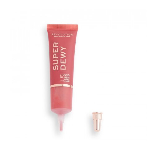 Revolution kremno rdečilo - Superdewy Liquid Blush - You Got Me Blushing Cene