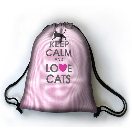 Bertoni Unisex's Backpack Love Cats