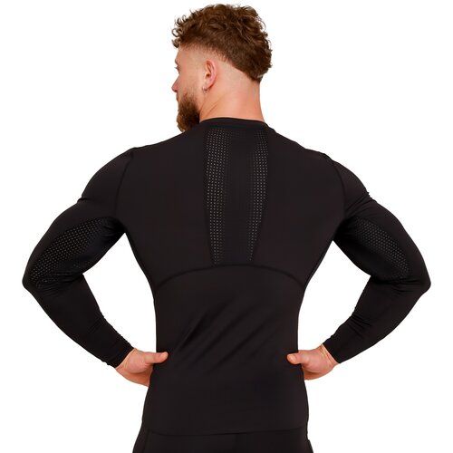GymBeam High Compression Long Sleeve T-shirt Black Slike