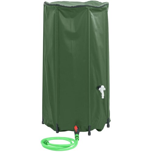vidaXL Rezervoar za vodo s pipo zložljiv 100 L PVC Cene