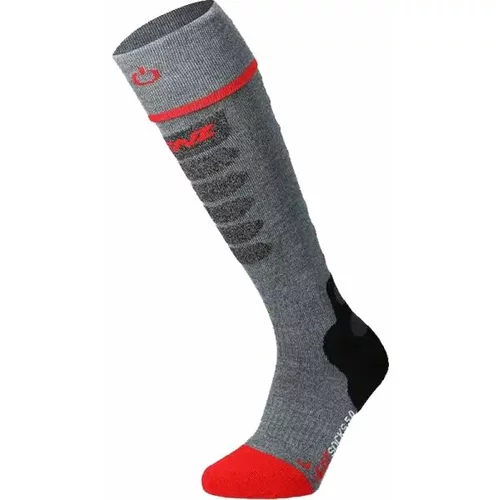 LENZ HEAT SOCK 5.1 TOE CAP SLIM Tople čarape, siva, veličina