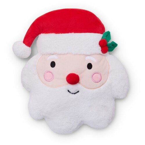 Catherine Lansfield Pli&amp;scaron;ani ukrasni jastuk s božićnim motivom 38x32 cm Christmas Santa &amp;ndash; Slike