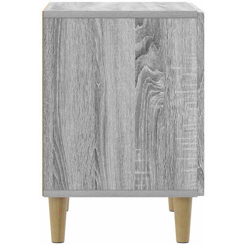  Noćni ormar Siva sonoma 43 x 34,5 x 50 cm Konstruirano drvo Slike