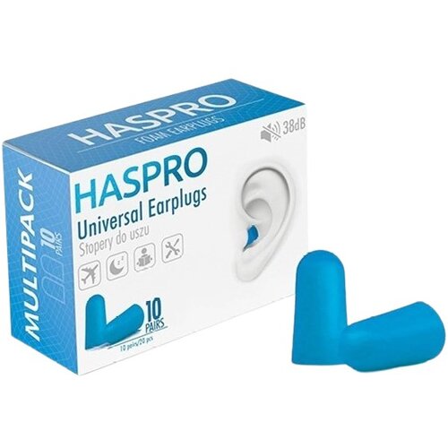 Haspro Penasti čepki za ušesa Multi10 - modra barva (20 kosov) Cene