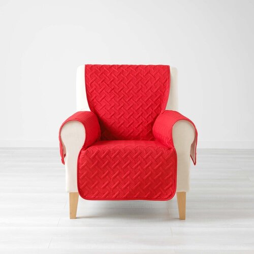 Douceur d intérieur Rdeča zaščitna prevleka za fotelj 165 cm Lounge – Cene