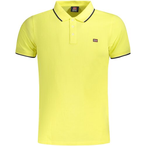 Norway 1963 MEN&amp;amp;#39;S SHORT SLEEVE POLO YELLOW Slike