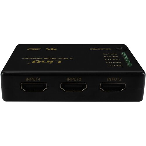 LINQ HDMI stikalo 5 HDMI ports comp. 4K / 2K / 3D / Full HD 1080, (21243639) Slike