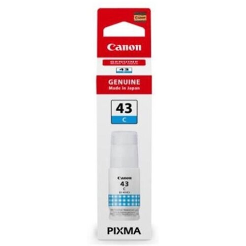 Canon ČRNILO CYAN STEKLENIČKA GI43C ZA G540/G640 4672C001AA Slike