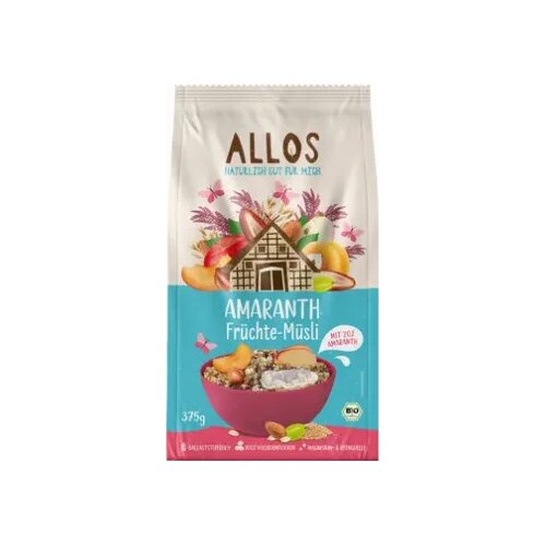 BIO muesli s amarantom i voćem - 375 g Cijene
