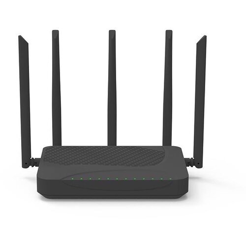 Bdcom GP1706-4GV xpon voice wifi onu, 1-Port gpon/epon (sc/upc), 4-Port gigabit RJ45 + 1-Port RJ11(POTS), 5 external antennas (3000M WIFI6) Slike