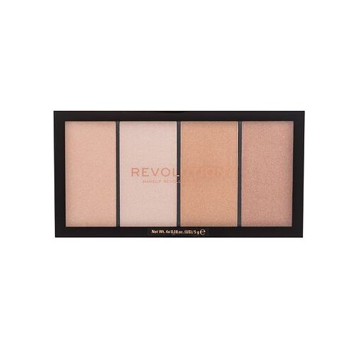 Revolution Re-loaded Palette paletka osvetljevalcev v prahu 20 g odtenek Lustre Lights Warm Cene