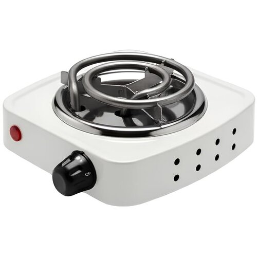 AVIZAR Prenosni električni grelnik 500 W, grelna plo&scaron;ča 14 cm, kompakten, Bela, (5000277473) Cene