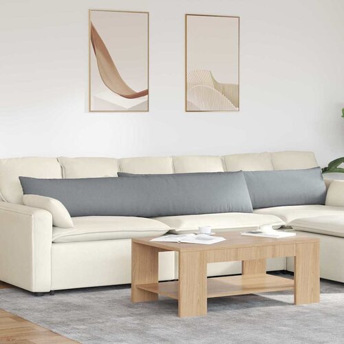  Jastučići za sofu 2 pcs Svijetlo siva 200 x 40 cm tkanina Cijene