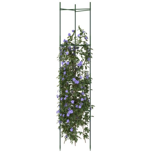 vidaXL Mreža za paradižnik 4 kosi 154 cm jeklo PP Cene