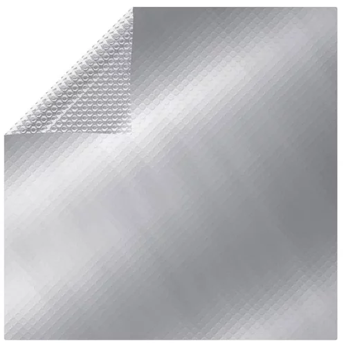  Pravokotno pokrivalo za bazen 800x500 cm PE srebrno