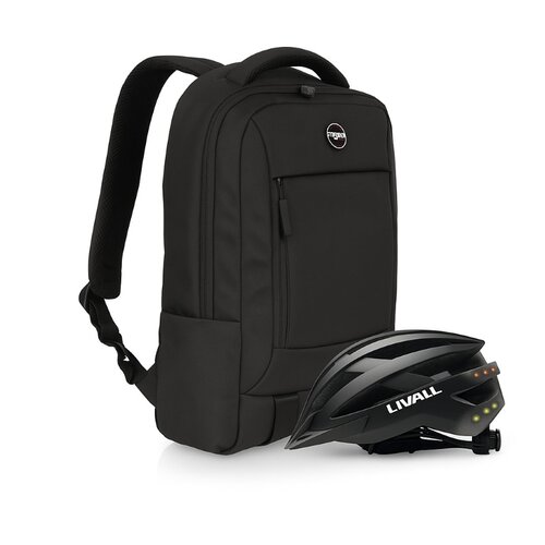Port TORINO 15.6 ranac + Kaciga MT1 black L Slike