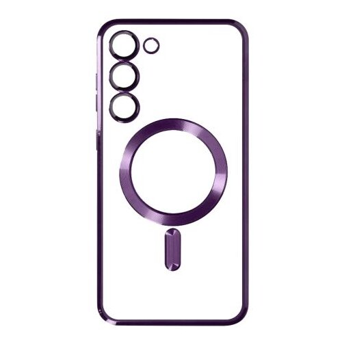 silikonska maska magsafe za samsung S25 plus/ lila Slike