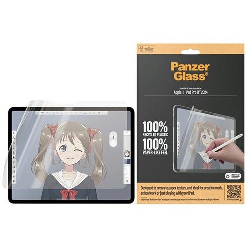 PanzerGlass ANTIBAKTERIJSKA FOLIJA ZA IPAD PRO 11 2024 Z ODSEVNIM FILTROM, (21911666) Slike