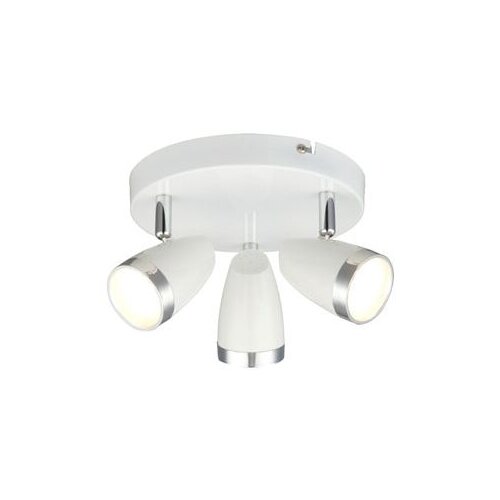 Lampa spot 3x4W LED Hrom/bijela 3000K Slike
