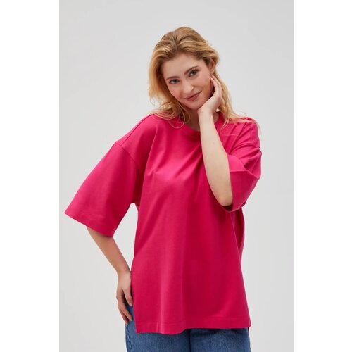 Marisse Women's Sweatshirt L-Bl-4602 Fuchsia Cene
