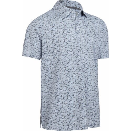 Callaway Mens All Over Flamingo Print Polo Bright White XL Slike