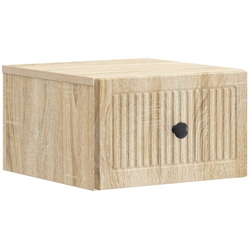 Noćni ormarić za montažu na zid Hrast sonoma 33 x 34,5 x 20 cm Cijene