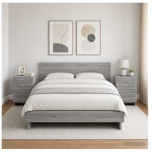 vidaXL Noćni ormar 2 kom. Siva Sonoma 33 5 x 34 5 x 50 cm - Siva Sonoma 2 Cijene