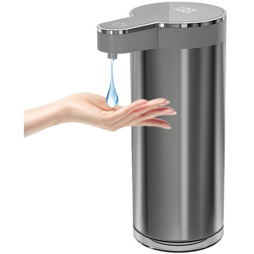 INF Nerjaveči temno sivi brezdotni avtomatski razpr&scaron;ilec mila 400ml USB, (5000249005) Cene