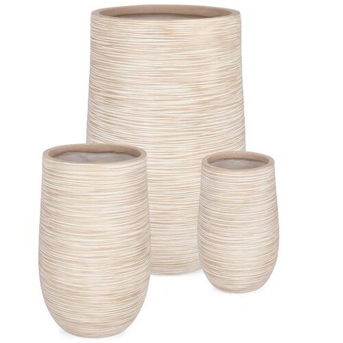  SAKSIJE SCRATCHY SET 3/1 TERAKOTA 25*40/35*55/48*75CM BIZZOTTO Slike