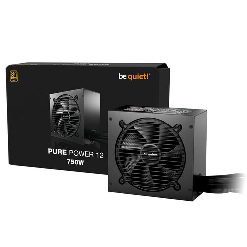 Be Quiet! napajanje Pure Power 12 750W Gold BP003EU ATX3.1 Slike