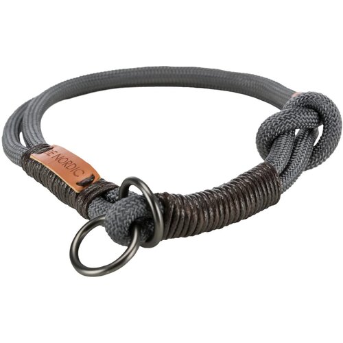 Trixie Zatezna Ovratnica Be Nordic M 45 cm/fi-8 mm, siva/rj Slike