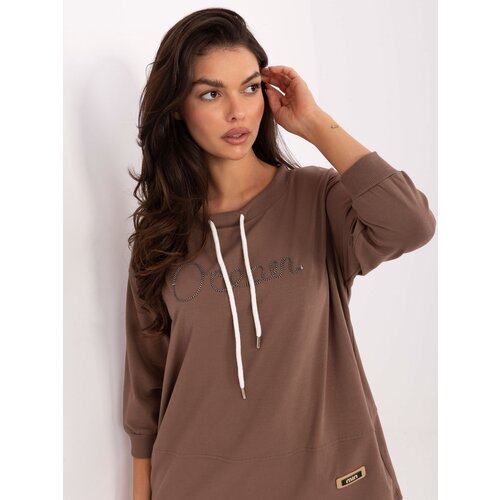 RELEVANCE Blouse-RV-BZ-A785.58-brown Cene