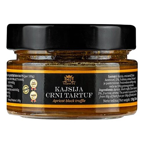 Tartufi Sr Pekmez kajsija i crni tartuf 110 g Cene